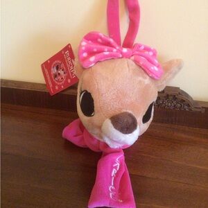 Holiday Rudolph Clarice Plush Decor